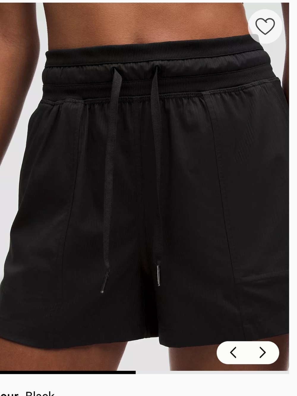 Lululemon dance studio shorts